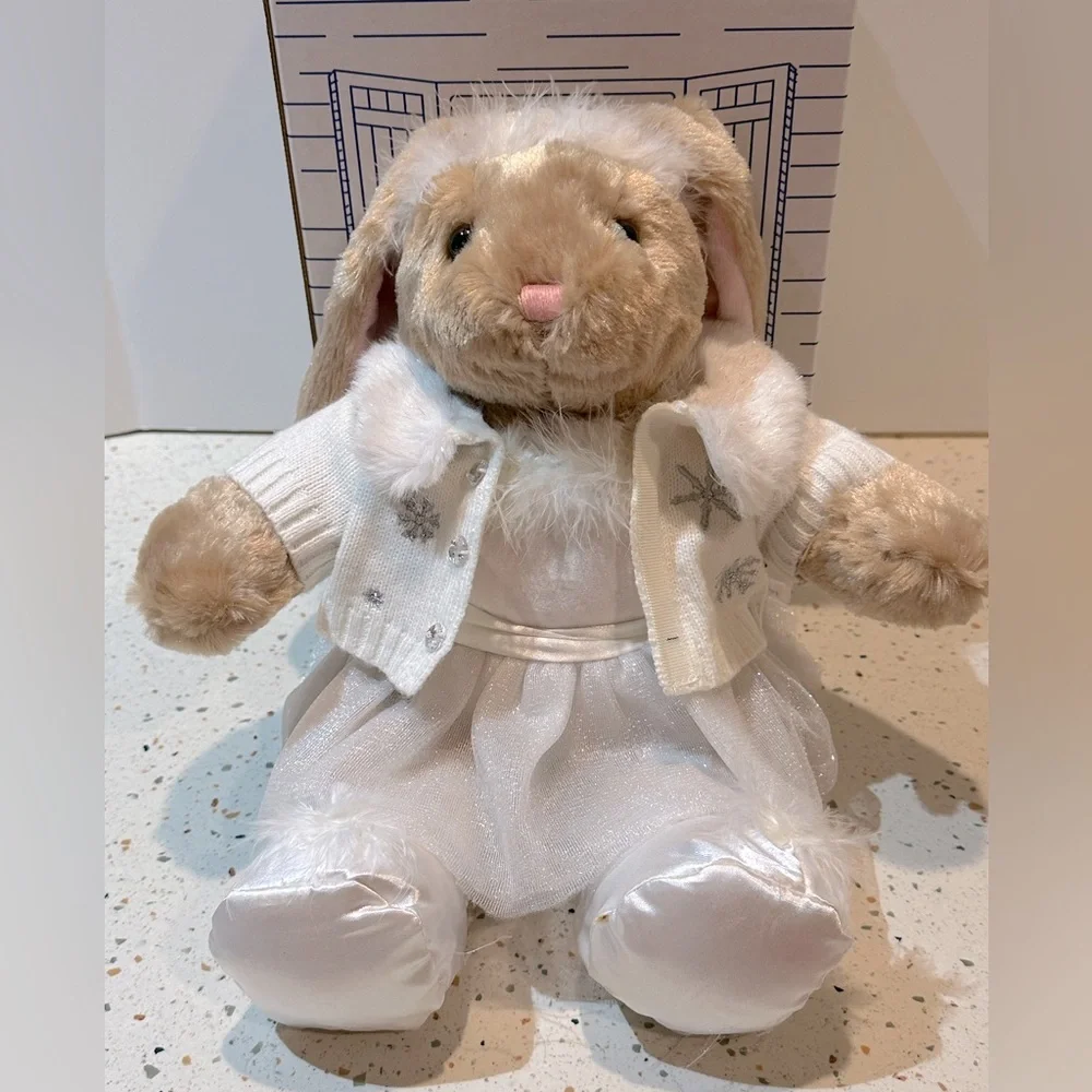 Build-A-Bear Winter Snowflake Outfit Sweater Skirt Slippers Plush‎ NOT Included